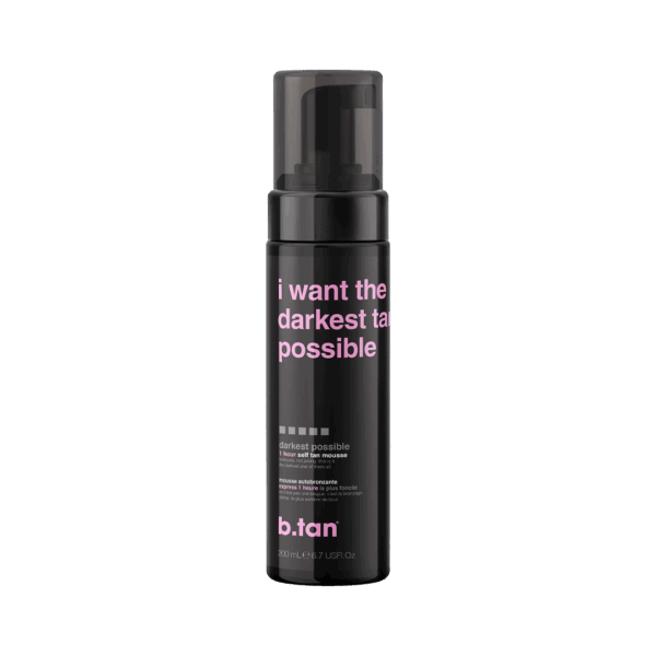 B.Tan Self Tan Mousse 200ml
بي تان - موس تسمير ذاتي 200 مل