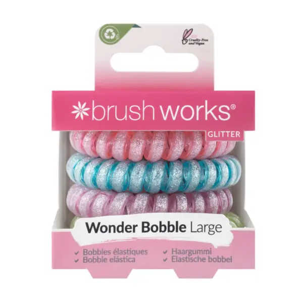 BW- WONDER BOBBLE LARGE GLITTER (PACK OF 5)