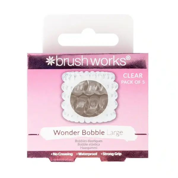 BW-WONDER BOBBLE LARGE CLEAR (PACK OF 5)