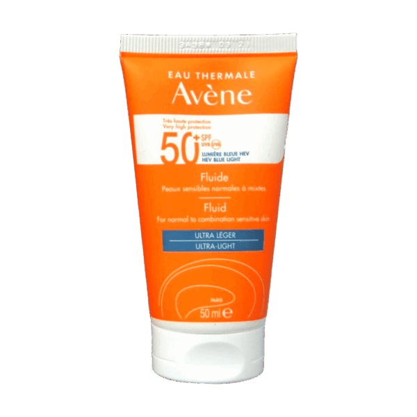 Avene Ultra Broad Spectrum SPF50+ Ultra Light Fluid 50ml
أفين واقي شمس سائل 50+ سائل 50 مل